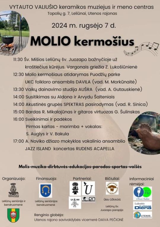 2024 m. rugsėjo 7 d. „Molio kermošius“ Leliūnuose